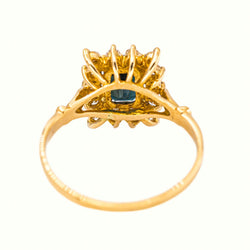 Bague Or jaune Saphir