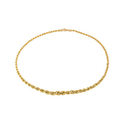 Collier Maille Corde Or jaune