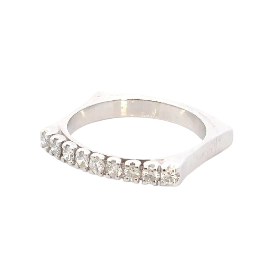 Bague diamants en or 18k
