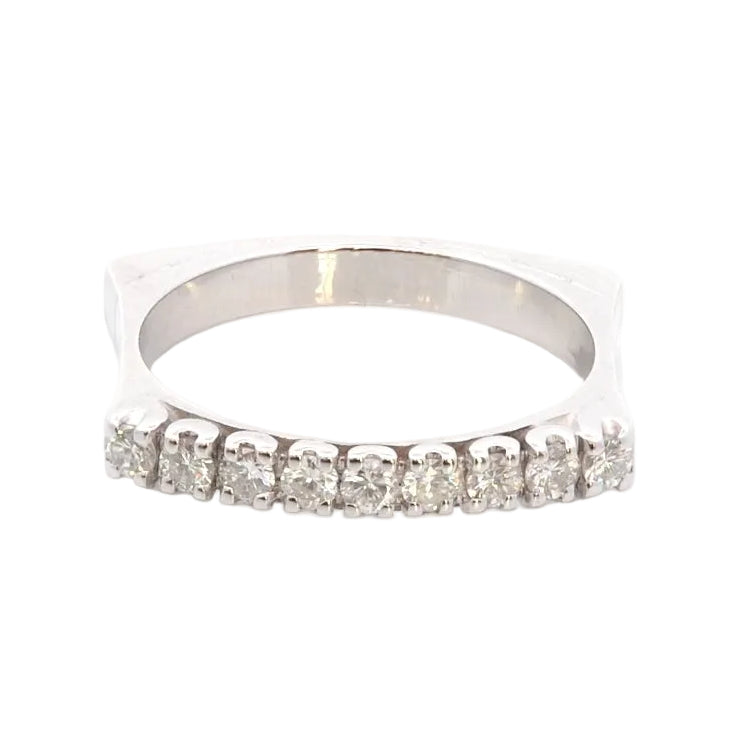 Bague diamants en or 18k