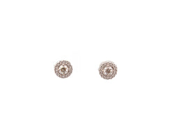 Boucles d'oreilles en diamants en or