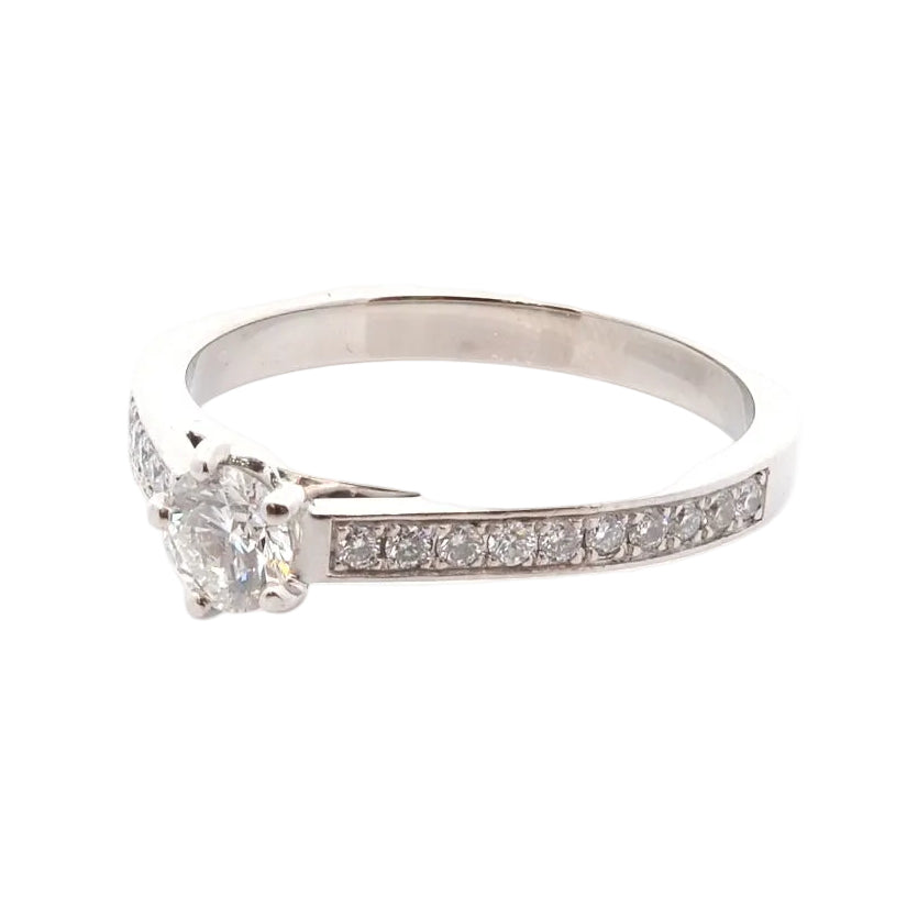 Bague Chaumet diamants en platine