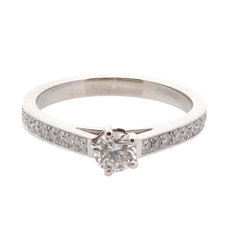 Bague Chaumet diamants en platine