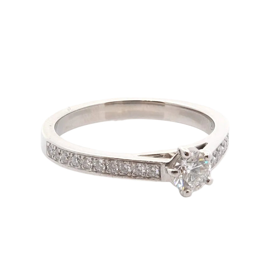Bague Chaumet diamants en platine