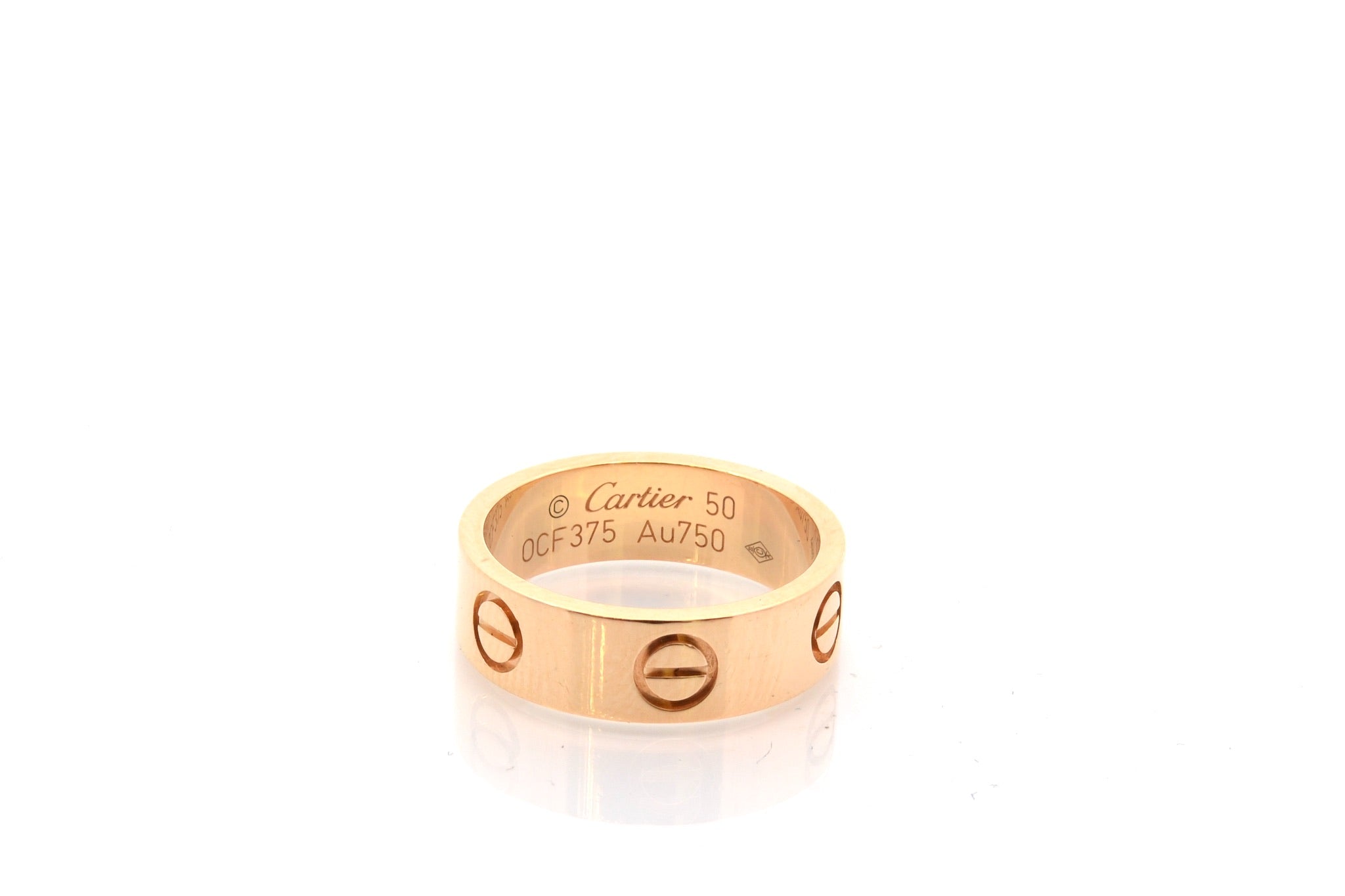 Bague Cartier Love en or 18k
