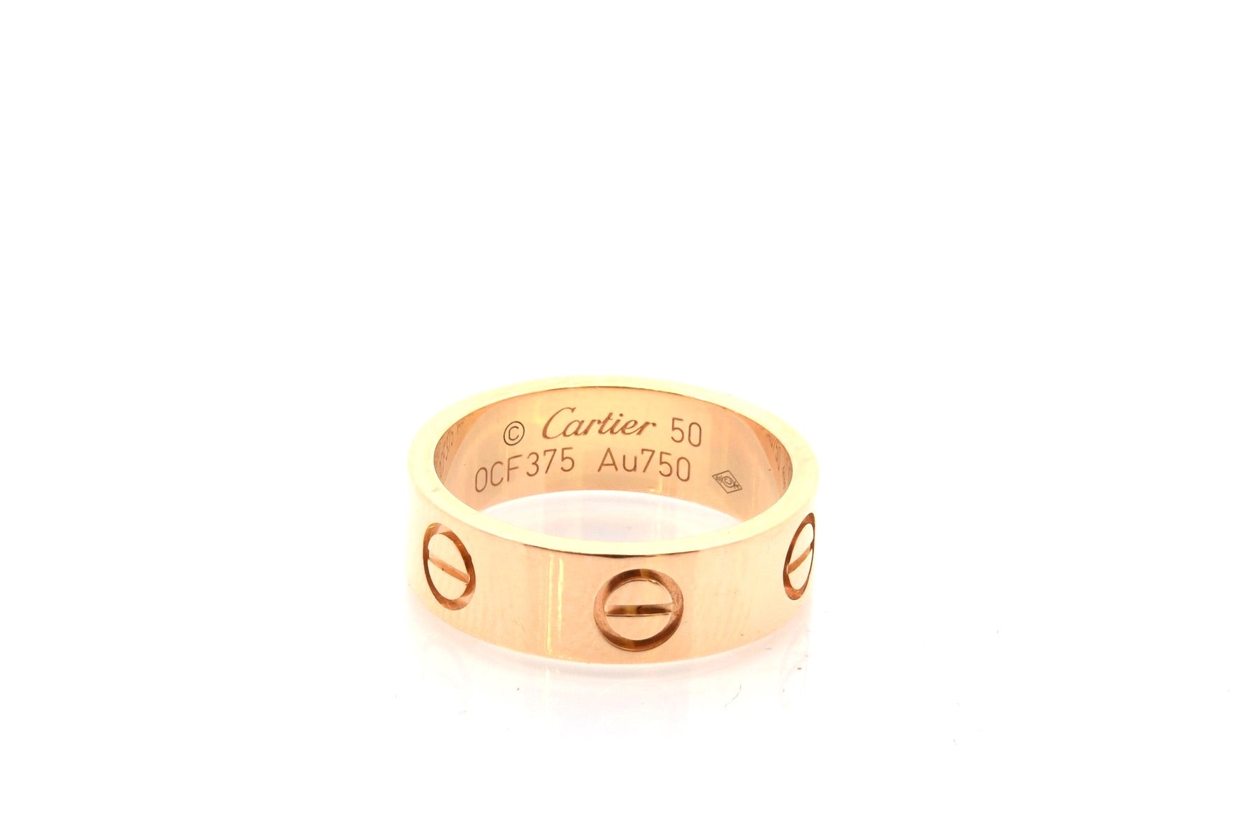 Bague Cartier Love en or 18k