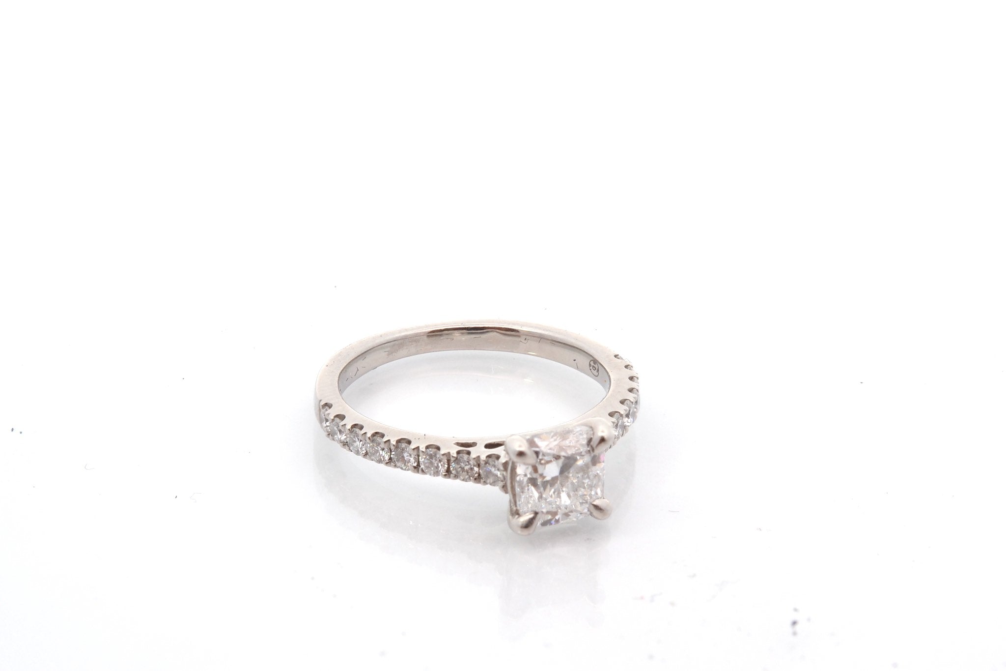 Bague diamant de 0,97ct D/VVS2