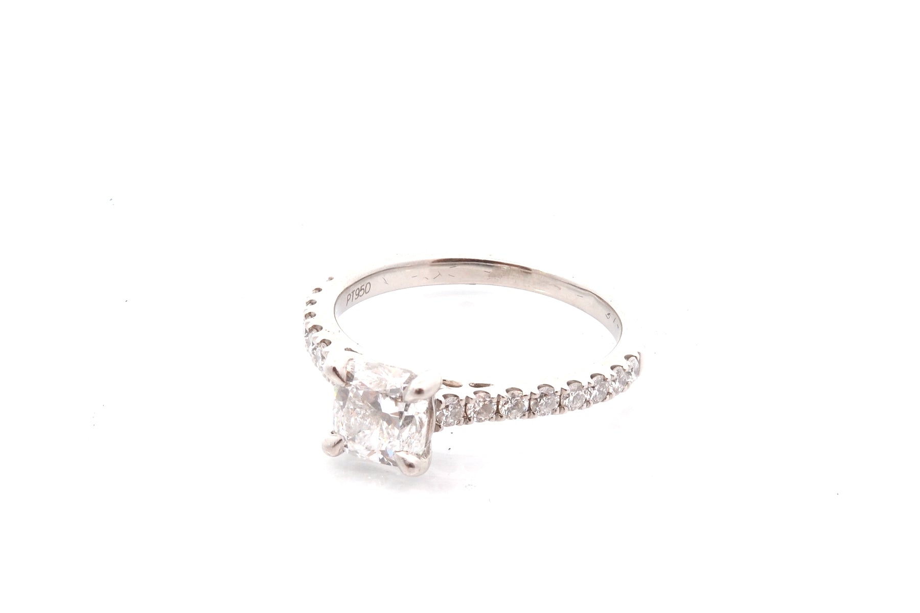 Bague diamant de 0,97ct D/VVS2