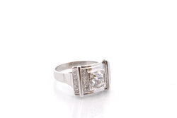 Bague vintage diamants en or