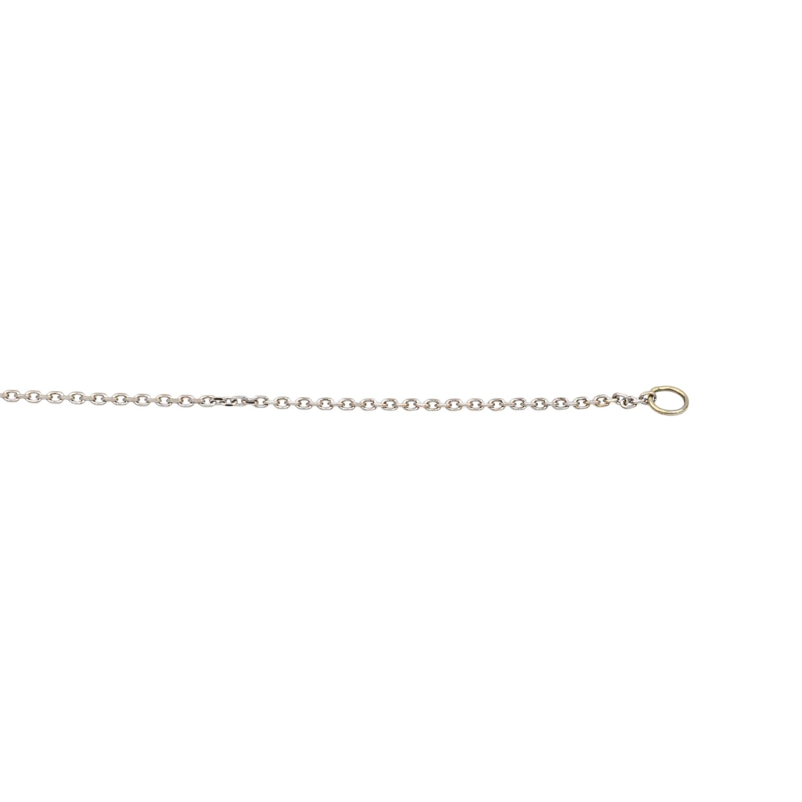 Collier Or blanc Diamant