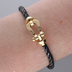 Bracelet FRED "Force 10" GM en or jaune