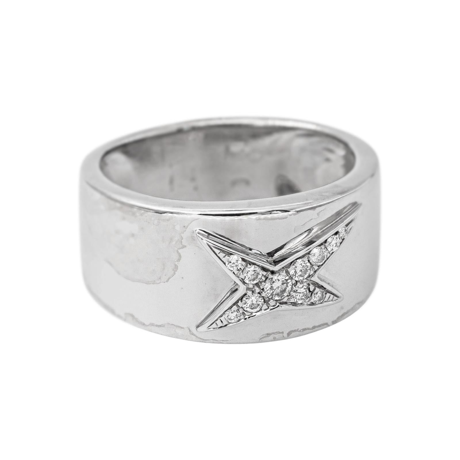 Mauboussin Bague  Bandeau Etoile Divine Or blanc  Diamant