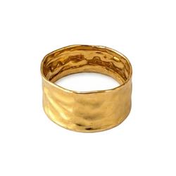 Bague Bandeau en or jaune
