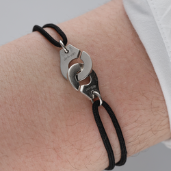 Bracelet DINH VAN "Menottes" MM en platine