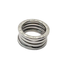Bague Bandeau BULGARI "B.Zéro" en or blanc