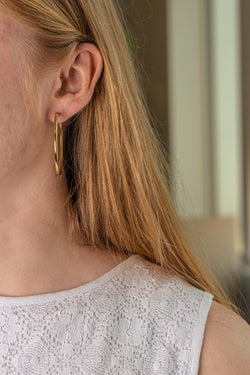 Boucles d'oreilles Créoles Or jaune