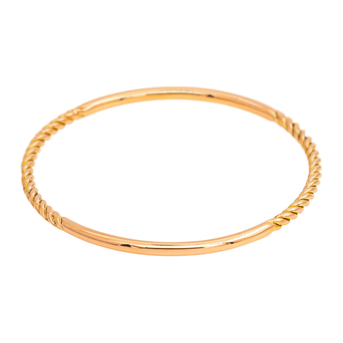 Bracelet Jonc Or rose