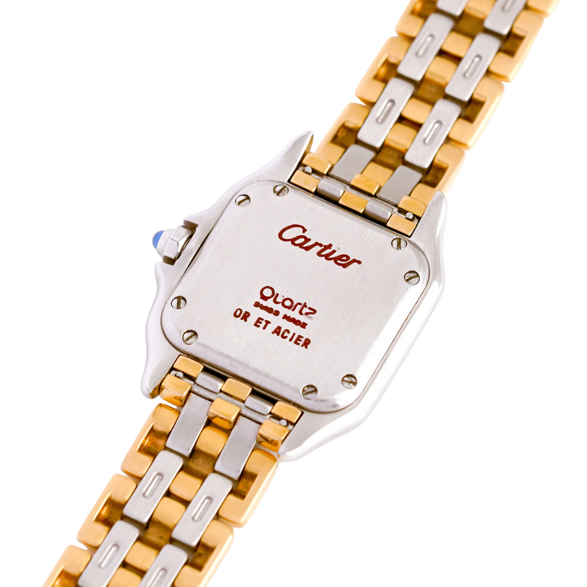 Montre CARTIER "Panthère" en or jaune et acier