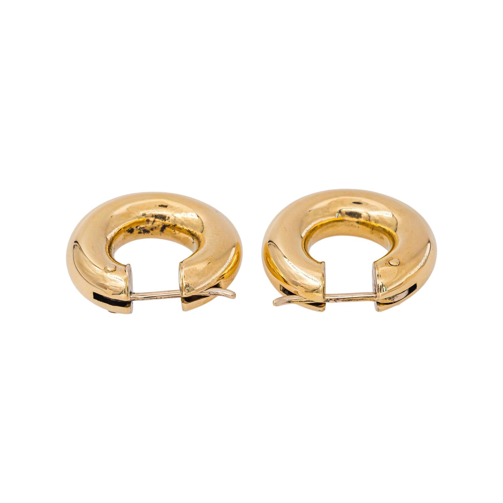 Boucles d'oreilles Créoles Or jaune
