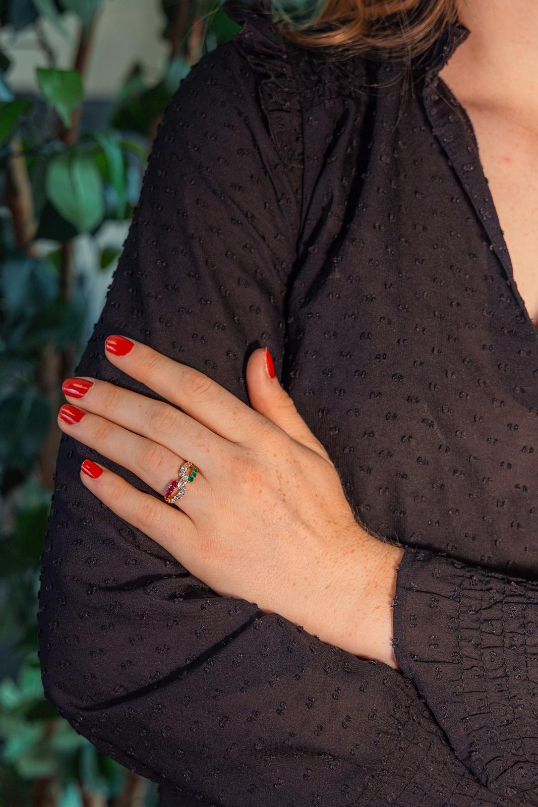 Bague Or jaune Diamant
