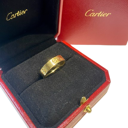 Bague Jonc CARTIER "Love" en or jaune
