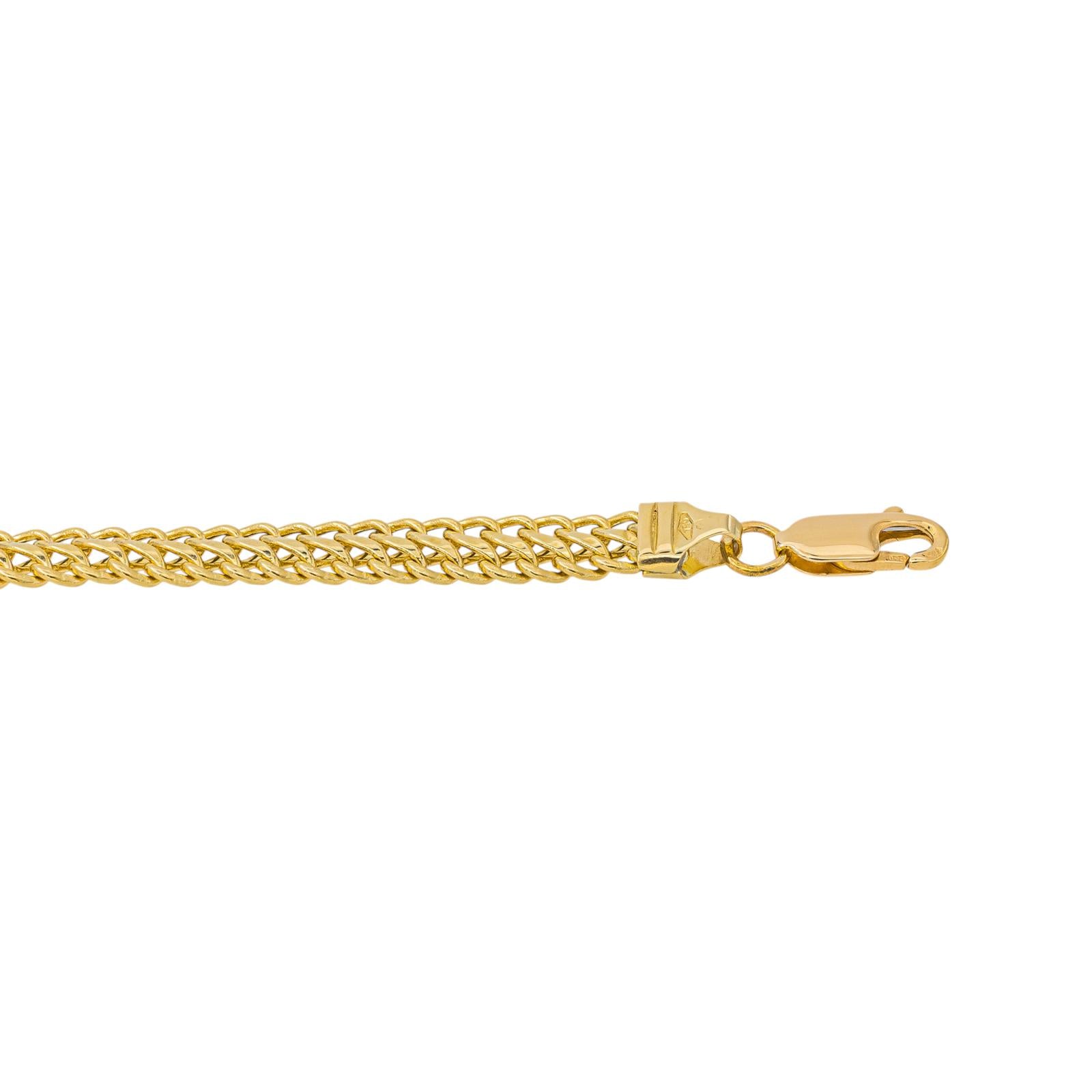 Bracelet Maille souple Or jaune