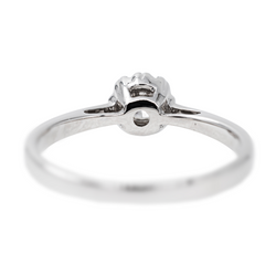 Bague Solitaire Or blanc Diamant