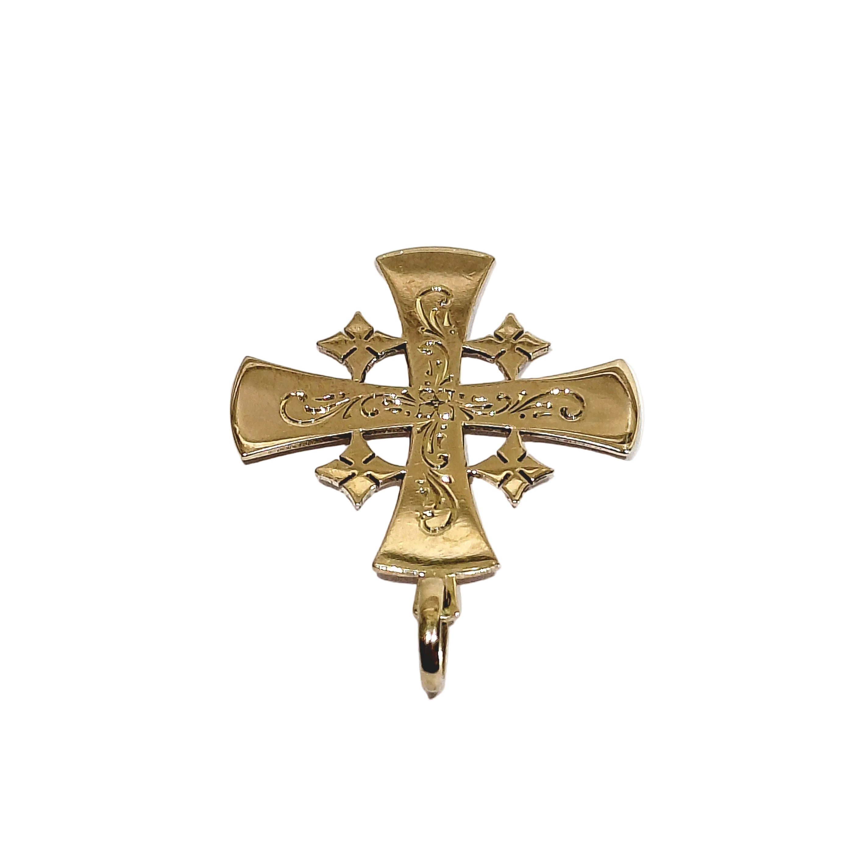 Pendentif en or rose