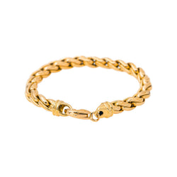 Bracelet Maille tressée Or jaune