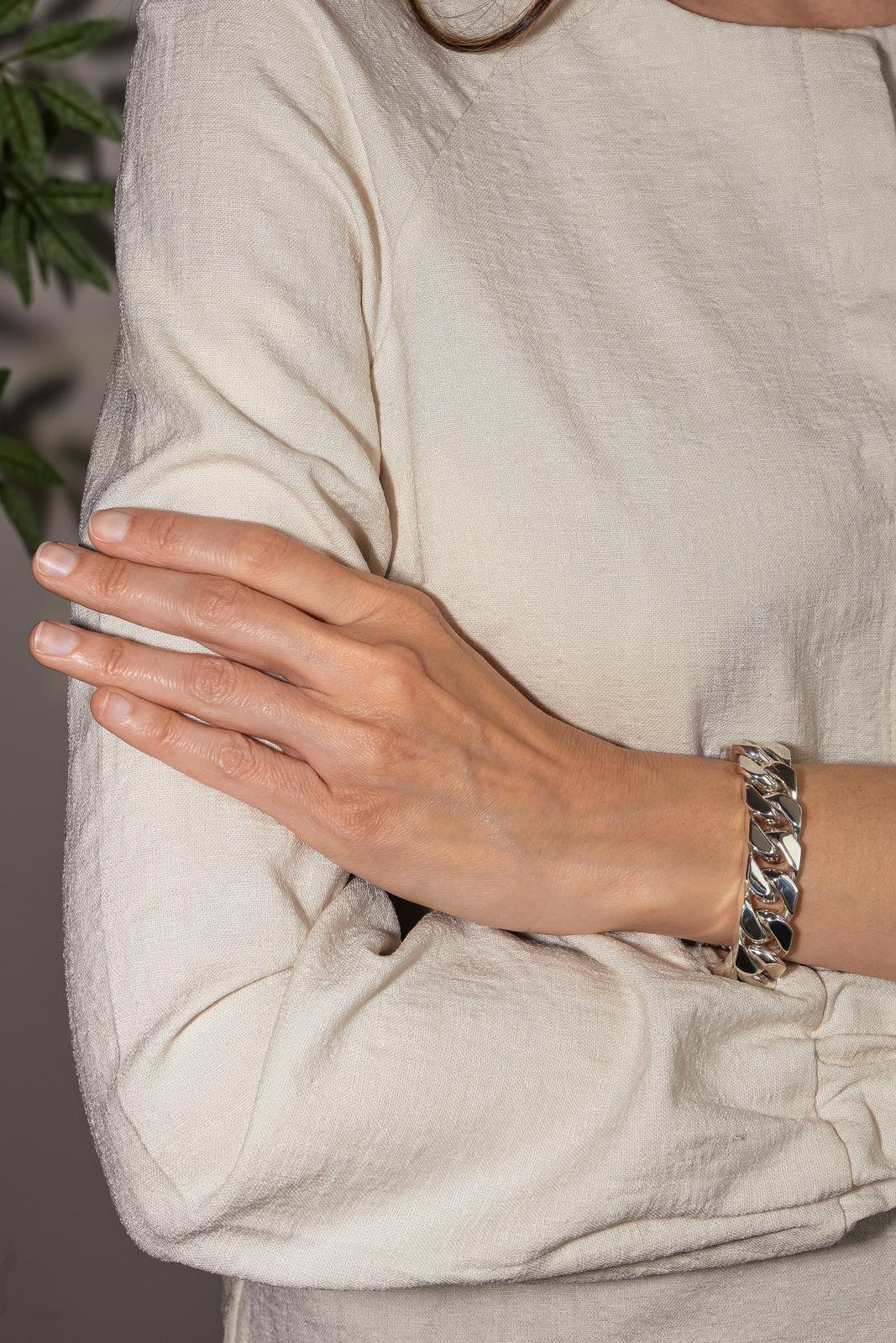 Hermès Bracelet Gaëtan de Percin Argent