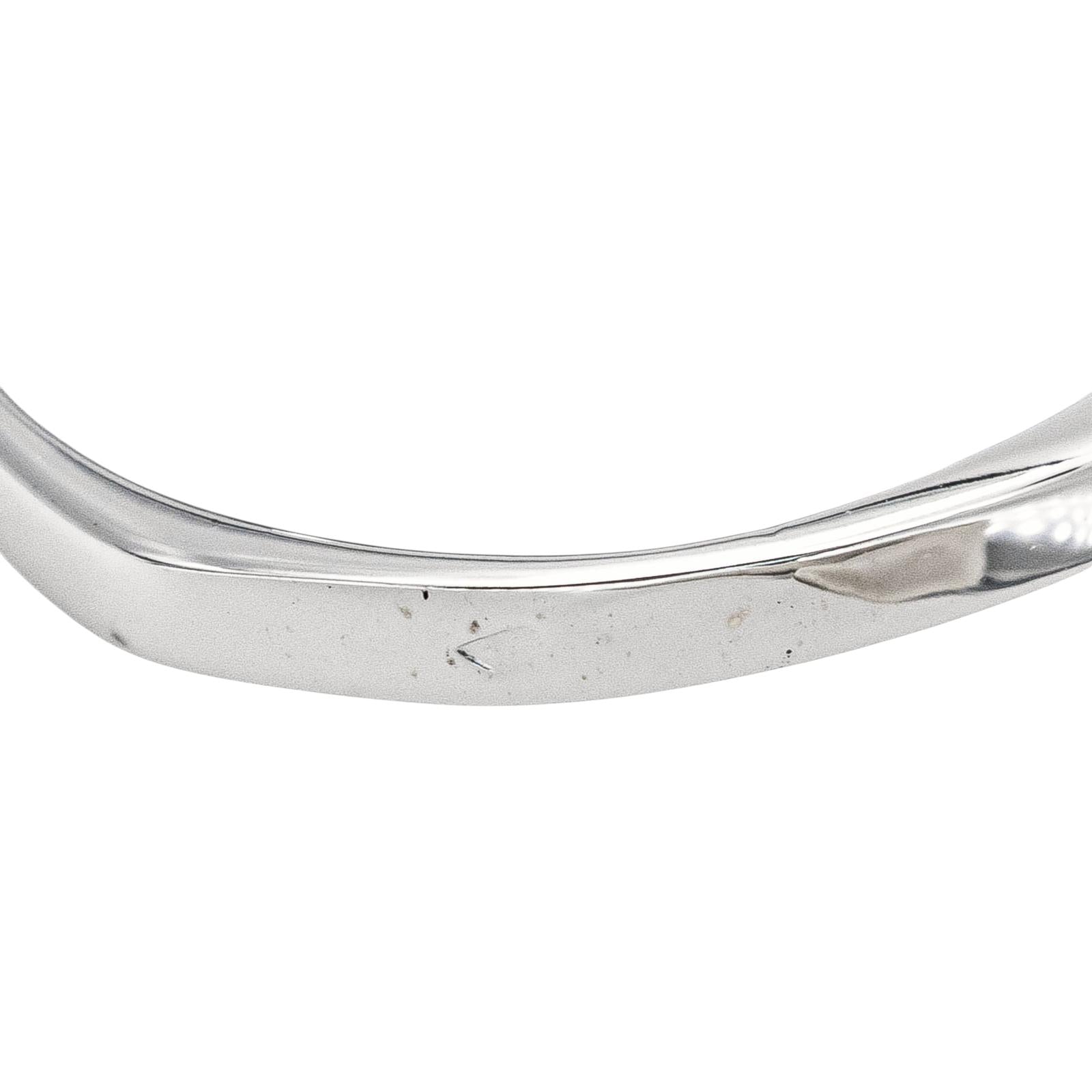 Bague Or blanc Saphir