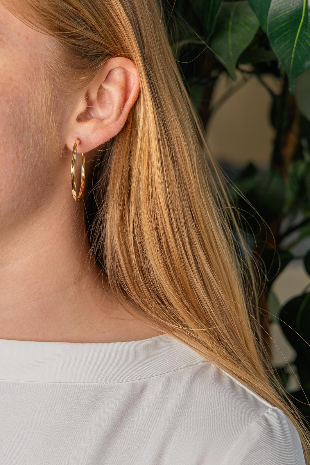 Boucles d'oreilles Créoles Or jaune