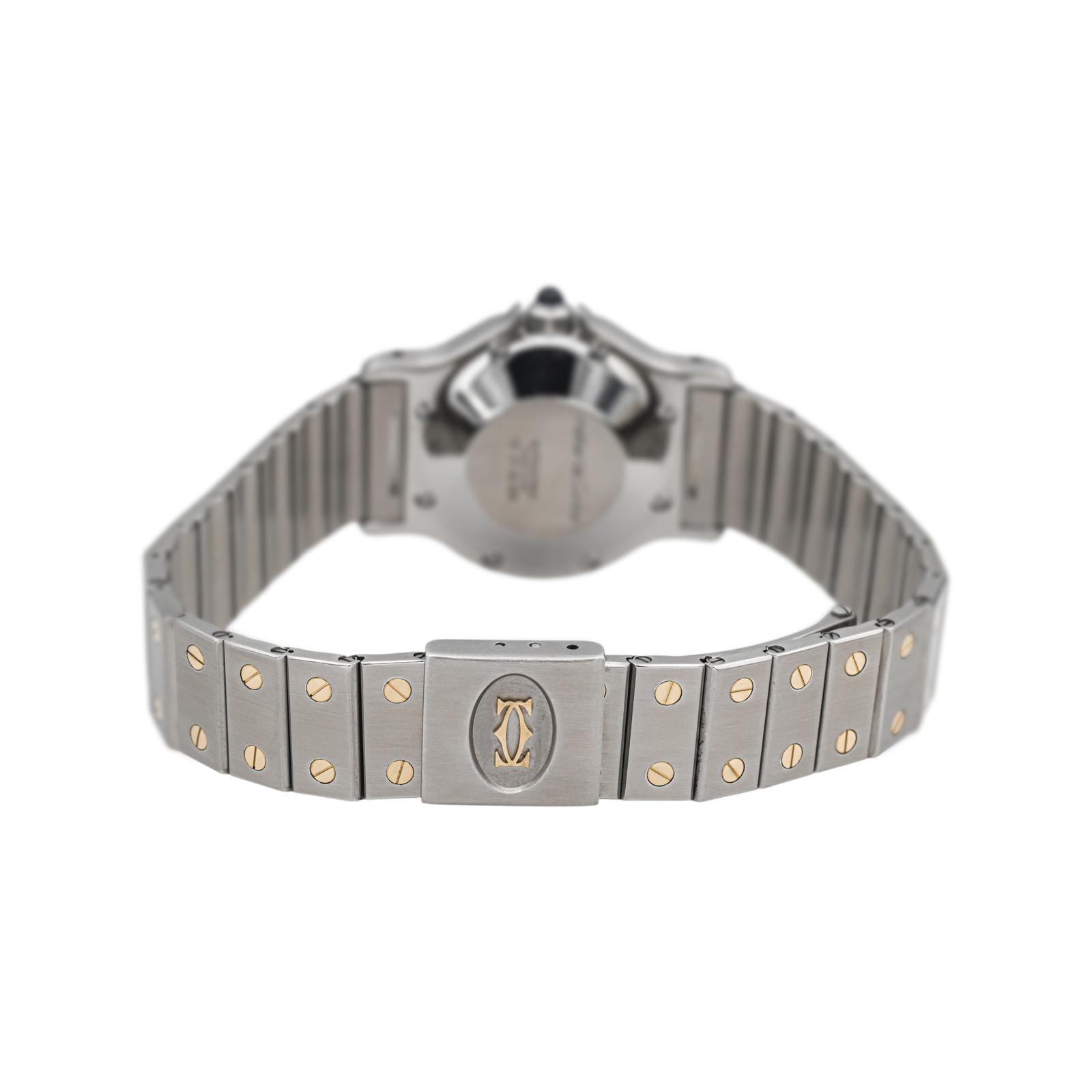 Cartier Montre Santos Acier Saphir