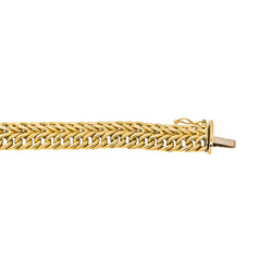 Collier Maille tressée Or jaune