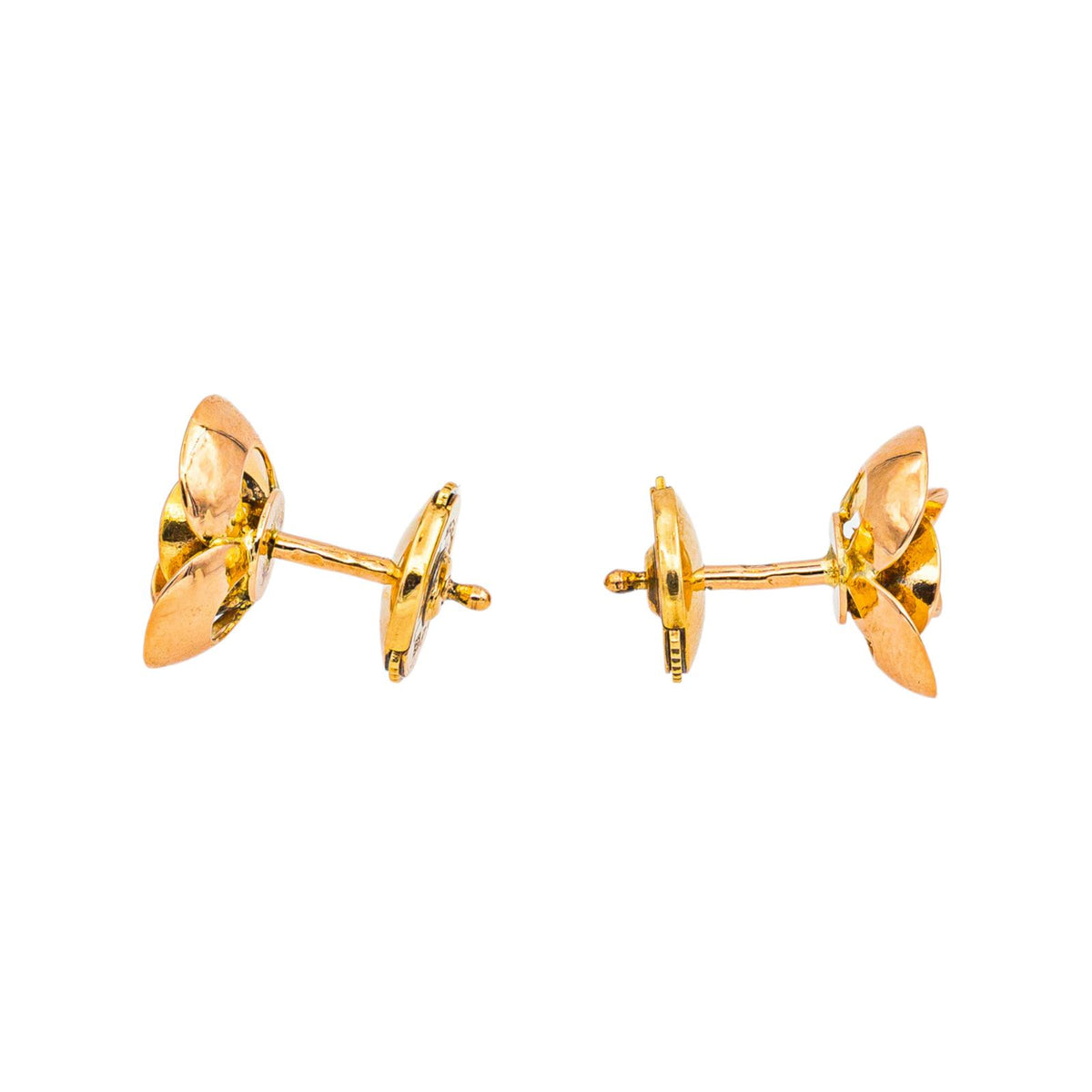Boucles d'oreilles Puces Or rose