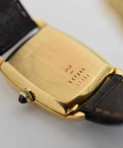 Van Cleef& Arpels avec Baume&Mercier, double signature, or jaune 18 carats, vers 1970