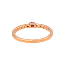 Mauboussin Bague Capsule d'émotions  Or rose Rubis
