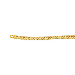Collier Maille anglaise Or jaune