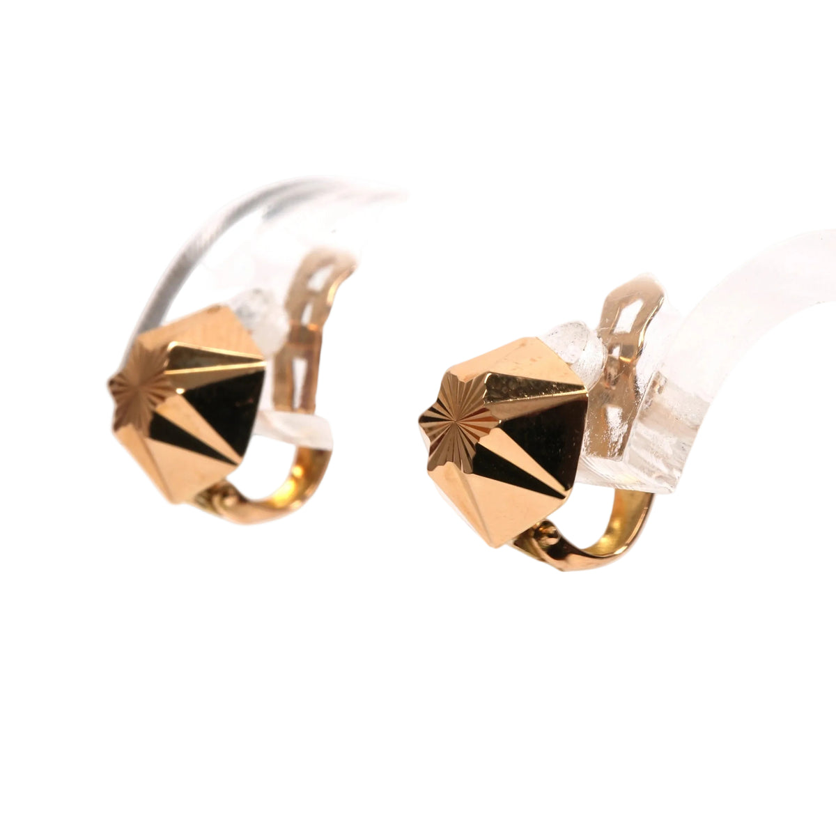 Boucles d'oreilles Dormeuses en or jaune