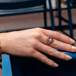Etername Bague Eternelle Or jaune Améthyste