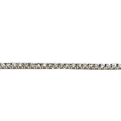 Bracelet Ligne en or blanc et diamants