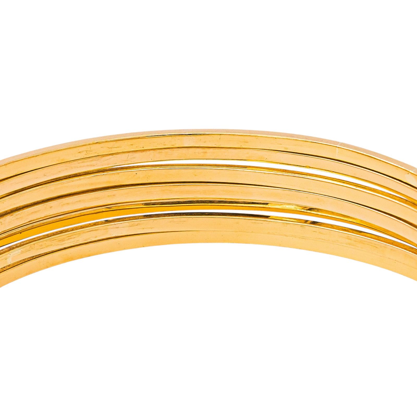 Bracelet Semainier Or jaune