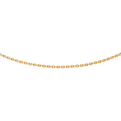 Collier Maille forçat Or jaune