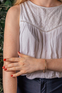 Bracelet Jonc Or jaune