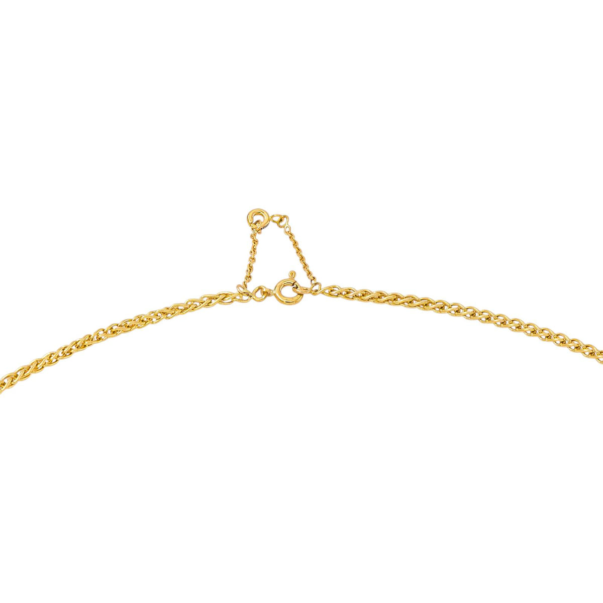 Collier Maille tressée Or jaune
