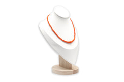 Collier en or jaune et corail