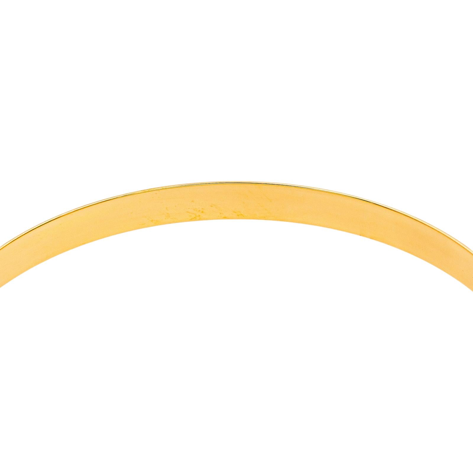 Bracelet Jonc Or jaune