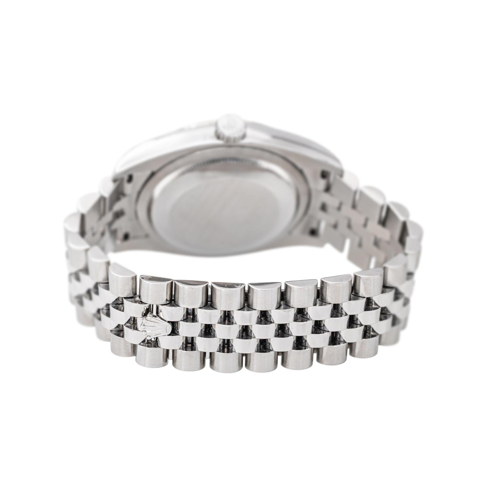 Rolex Montre Datejust Acier Diamant