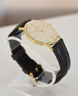 Montre VACHERON & CONSTANTIN en or jaune et cuir