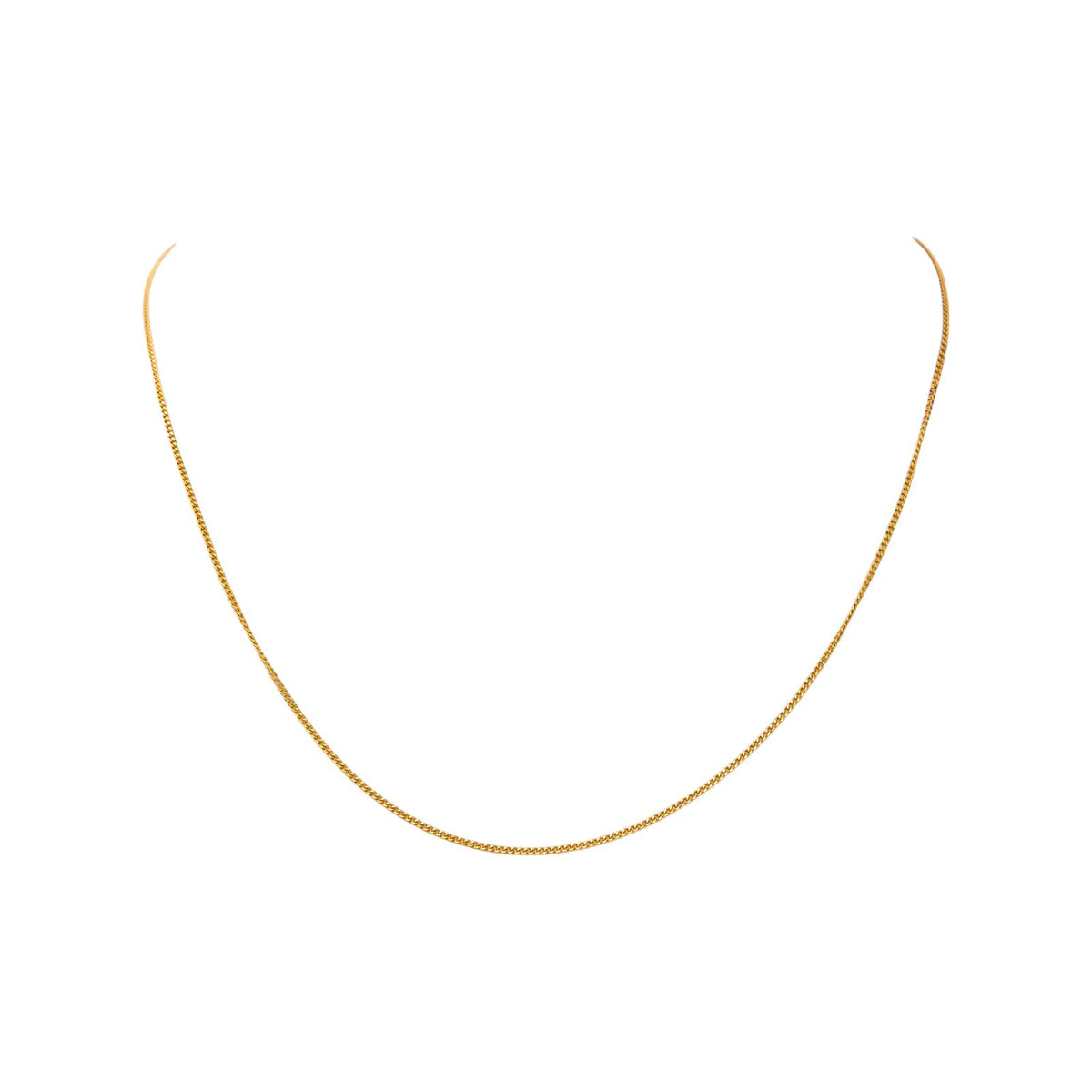 Collier Maille gourmette Or jaune